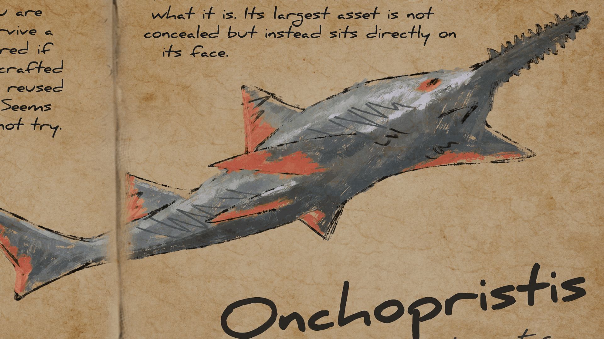 Onchopristis (Image via Snail Games USA)